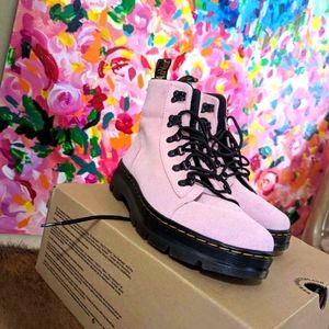 DOC MARTINS PINK SUEDE